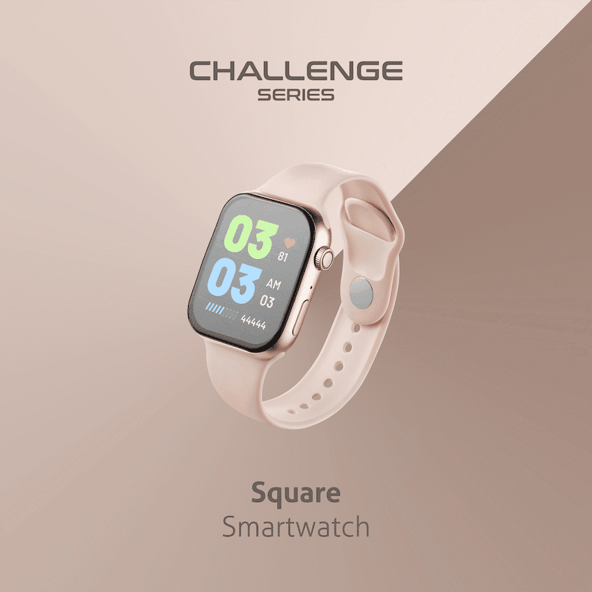 Amplify Challenge Series Square Smartwatch - Gold 6