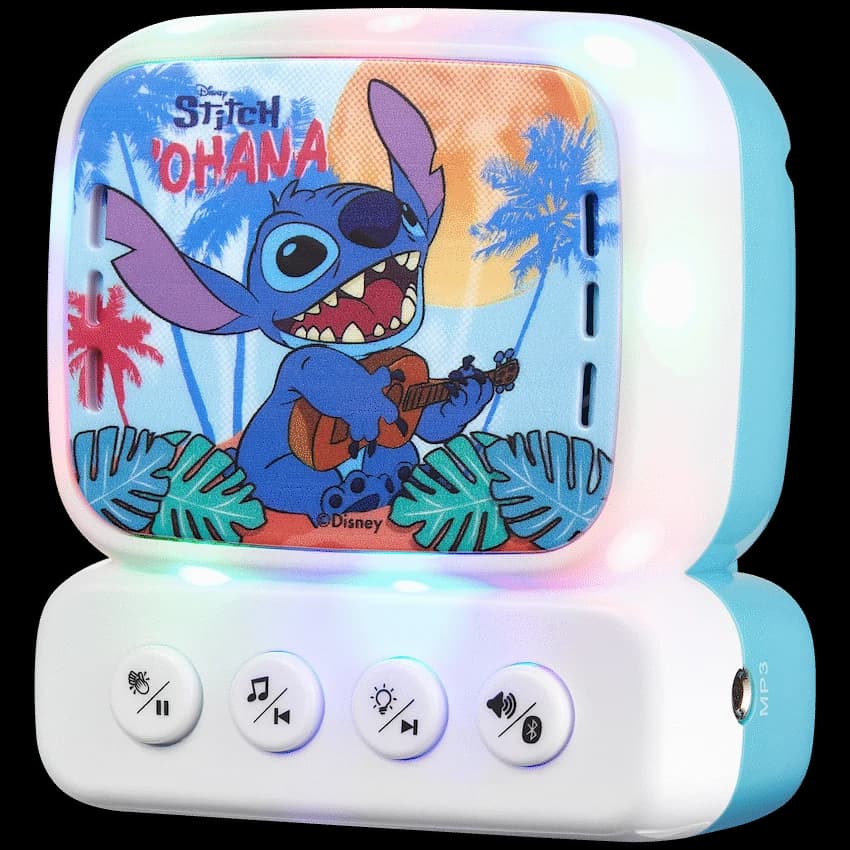 Disney Stitch Bluetooth Mini Karaoke Machine with Belt Hook 4
