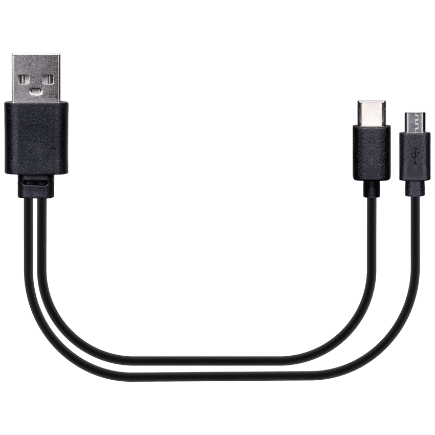 Switched Portable Power Station with Solar Panel - Black 2