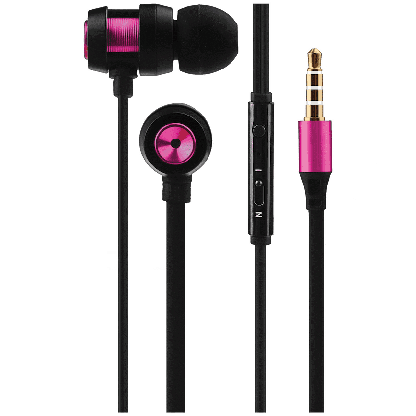 Volkano Alloy series metal earphone - Purple 1