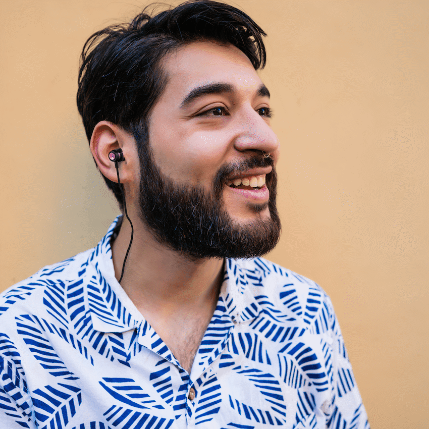 Volkano Alloy series metal earphone - Purple 5