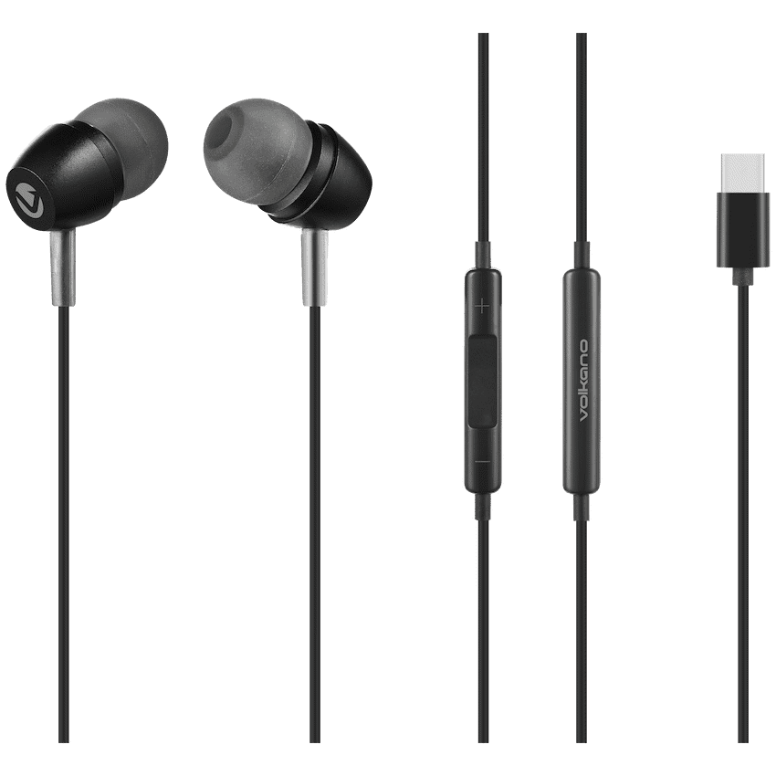 Volkano Prism 3 Series Type-C Earphone - Black 2