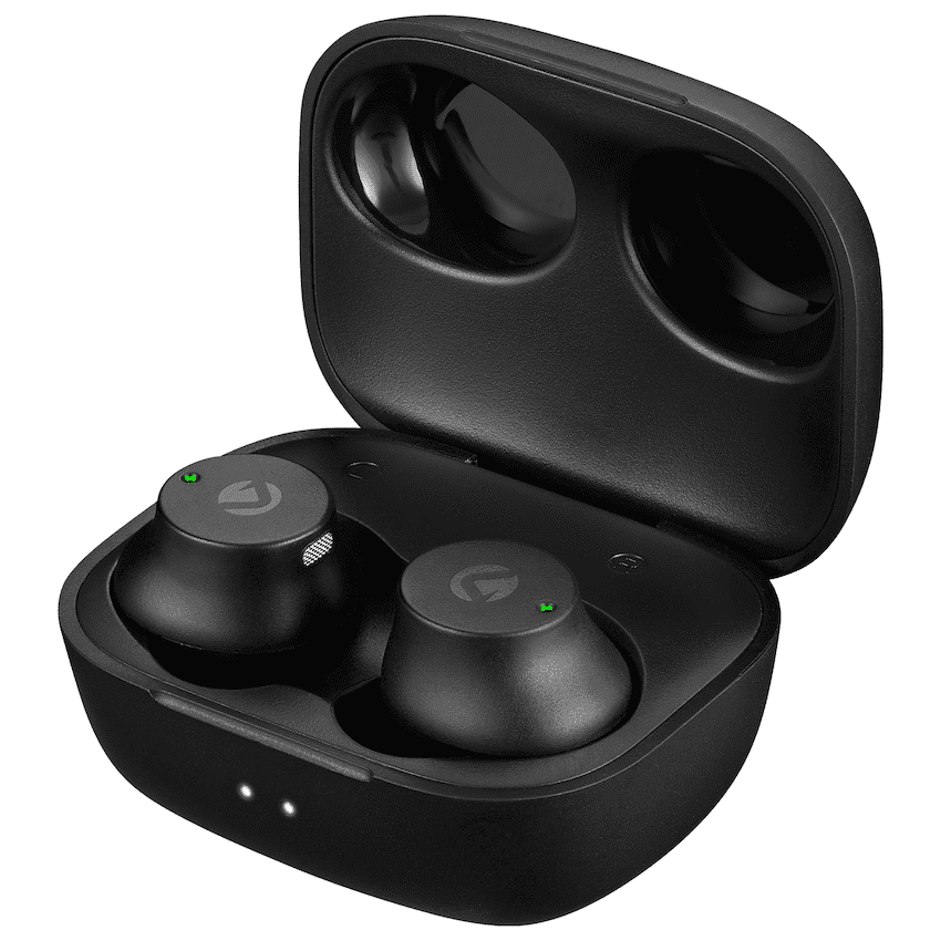 Volkano Taurus Series 2.0 True Wireless Earphones with Charging Case - Black 5