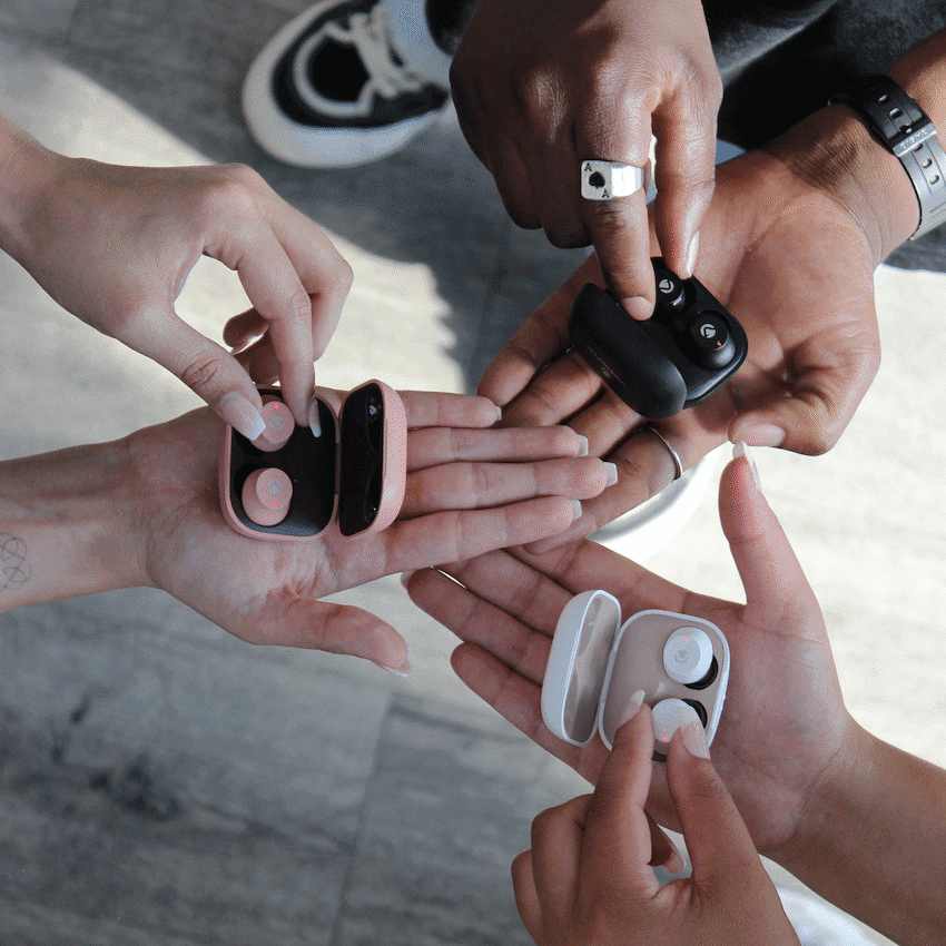 Volkano Taurus Series 2.0 True Wireless Earphones with Charging Case - Black 8