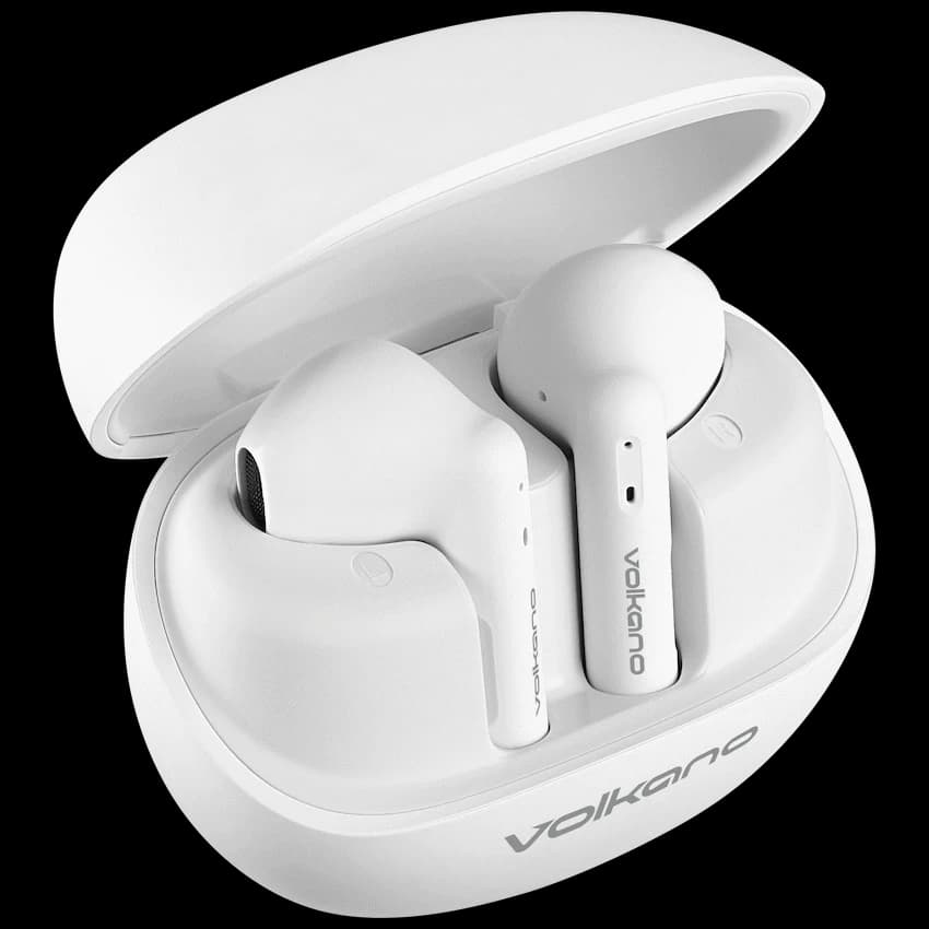 Volkano Buds X3 TWS Earphones with ENC    - White 10