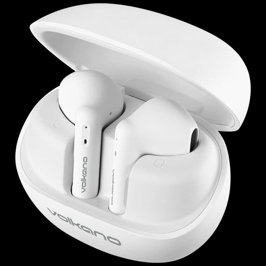 Volkano Buds X3 TWS Earphones with ENC    - White 9