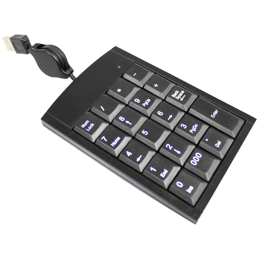 Volkano Numeric Series USB Numeric Keypad - Black 2