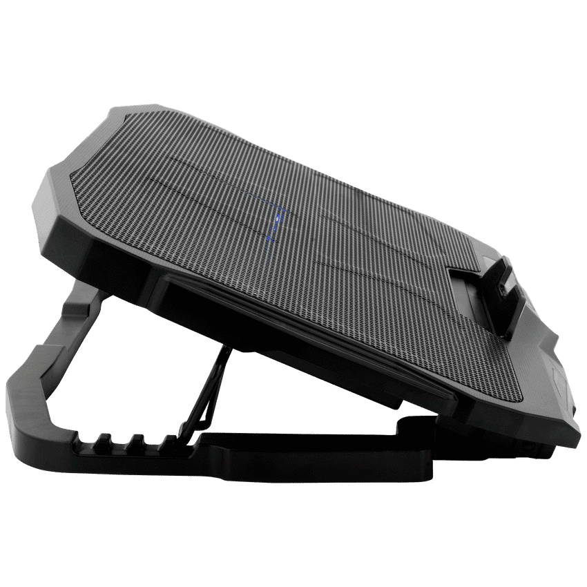 Volkano Glacier Series Upright Notebook Cooling Stand with Dual Fans 4