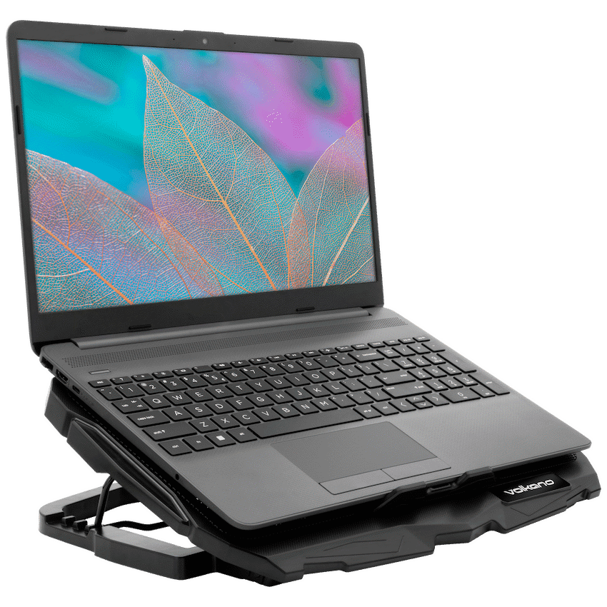 Volkano Glacier Series Upright Notebook Cooling Stand with Dual Fans 9