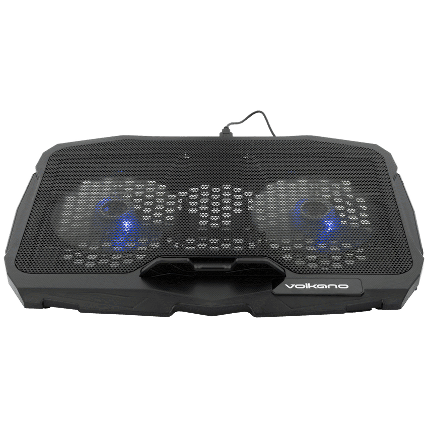 Volkano Glacier Series Upright Notebook Cooling Stand with Dual Fans 17