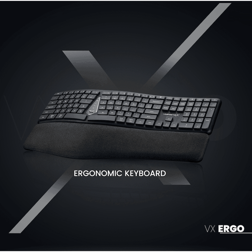 VolkanoX Ergo Bluetooth Wireless Keyboard 2