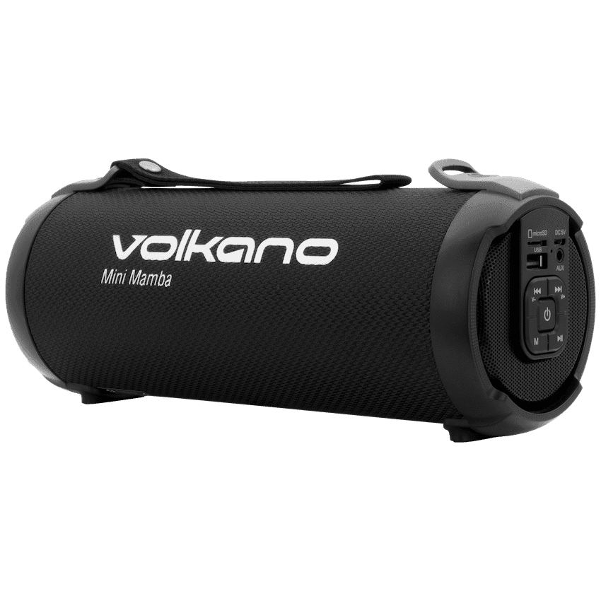 Volkano Mini Mamba Series Bluetooth Speaker - Black 9