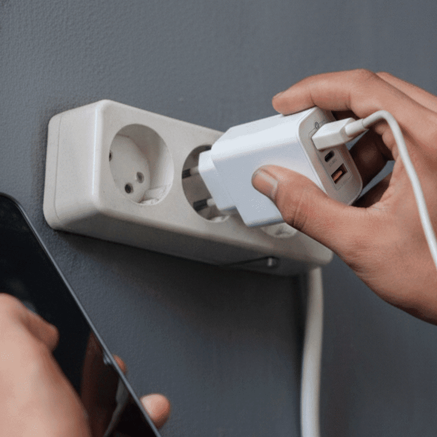 Volkano Potent Trio 65w GaN 3 Port Wall Charger 5