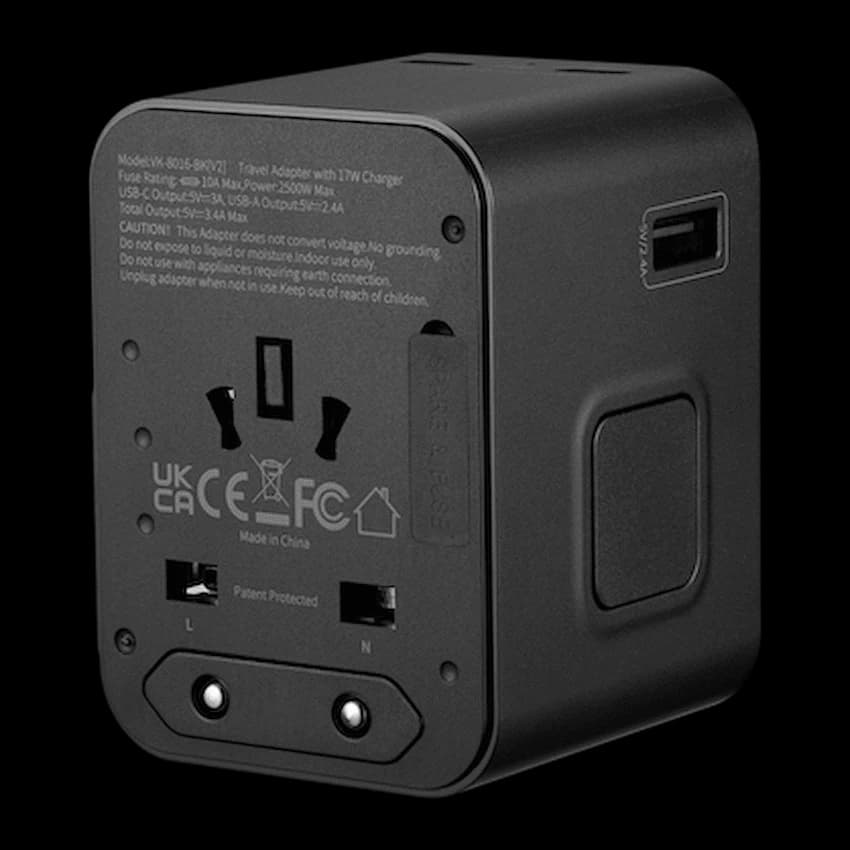 Volkano International Series Travel Adapter 2