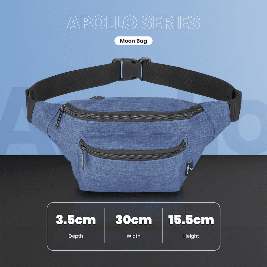 Volkano Apollo Moon Bag Navy 6