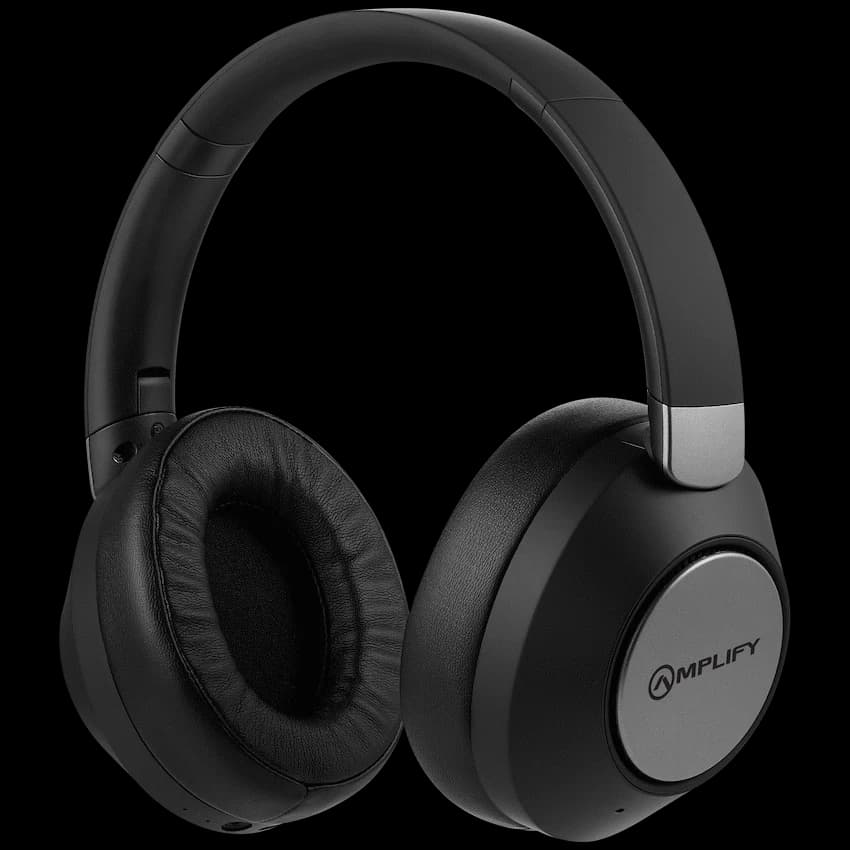 Amplify Onyx Bluetooth Wireless Headphones with ANC - Black 4