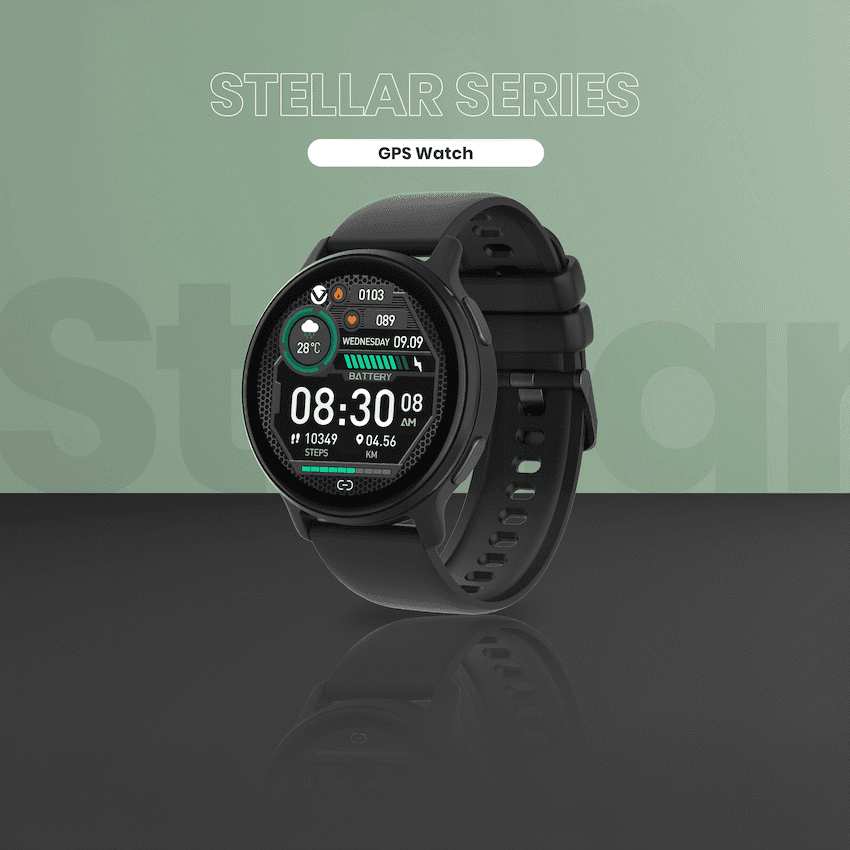 Volkano Stellar Series GPS Watch - Black 6