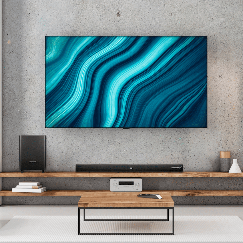 VolkanoX Supersonic 2 Series 2.1 200w Soundbar System with Wireless Subwoofer - Black 5