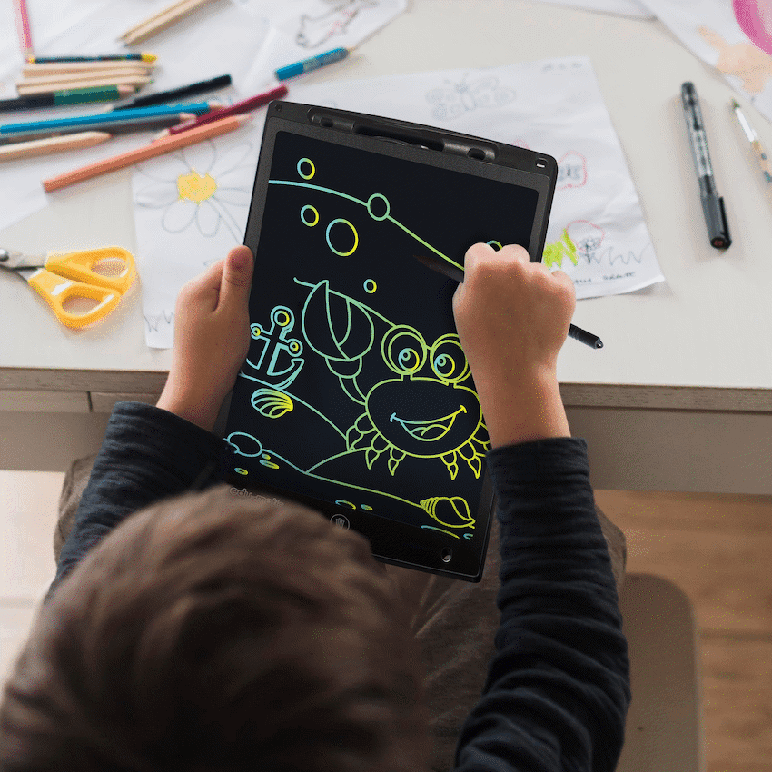 Edu-Matic Skribbler - 12in LCD Writing Tablet with 1 Delete Button 5