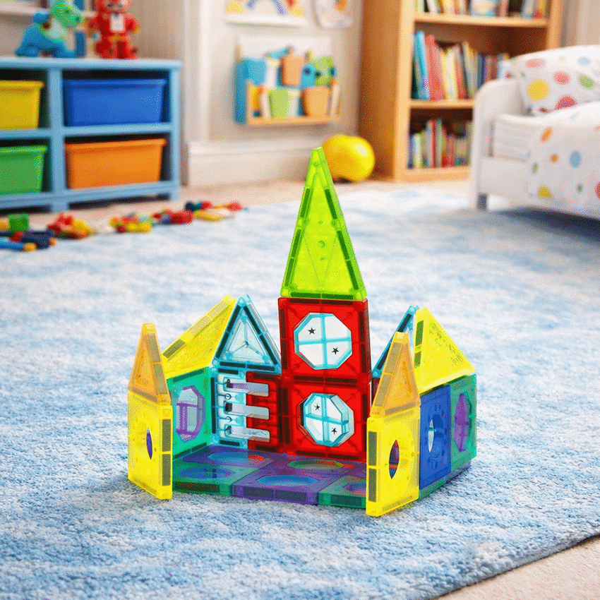 56 Magnetic Tiles, Windows and Stickers 5