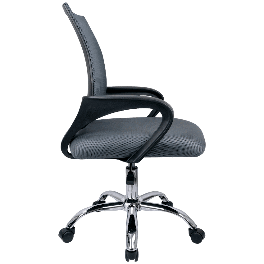 Everfurn Swift Mid Back Chair - Grey 5