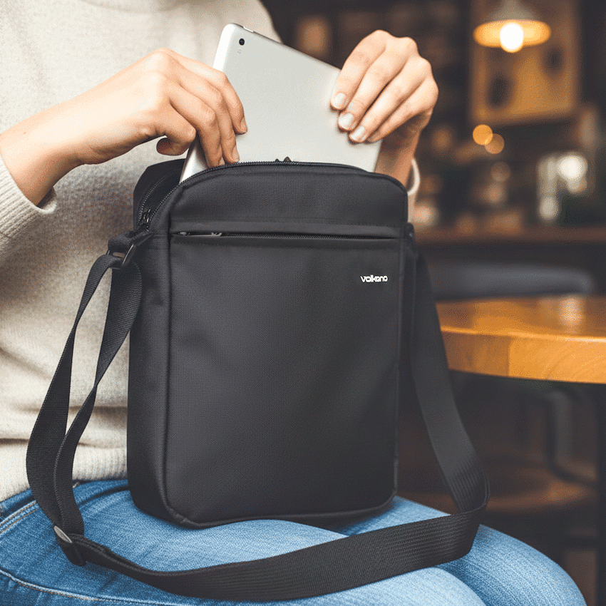 Volkano Tablet Bag Sloe Series 10.1" - Black 5