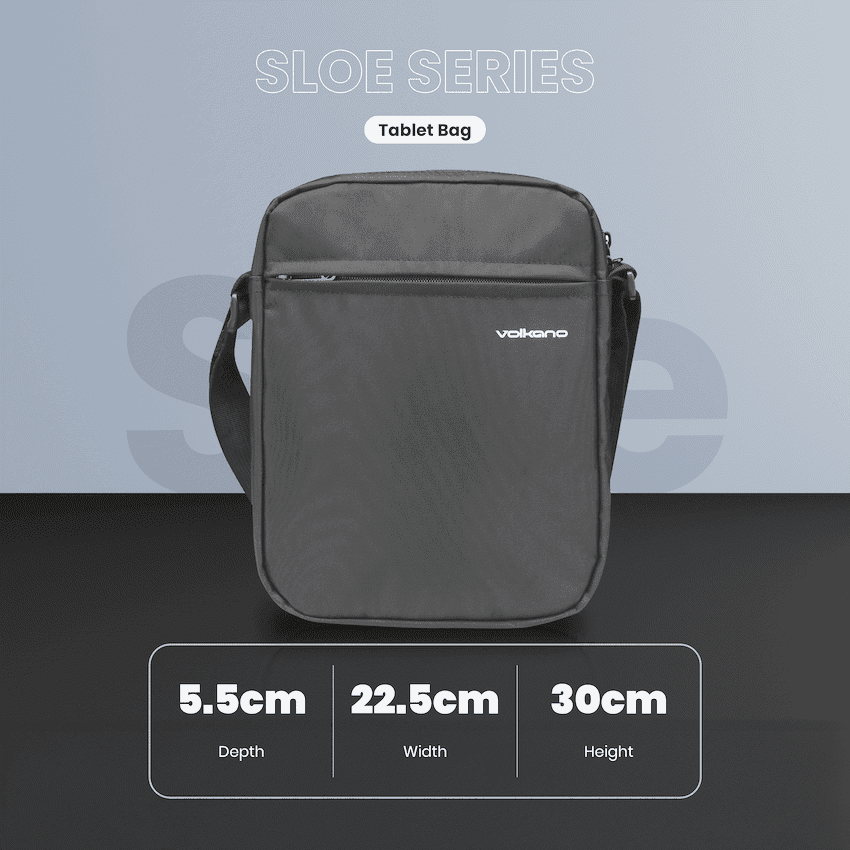 Volkano Tablet Bag Sloe Series 10.1" - Black 6