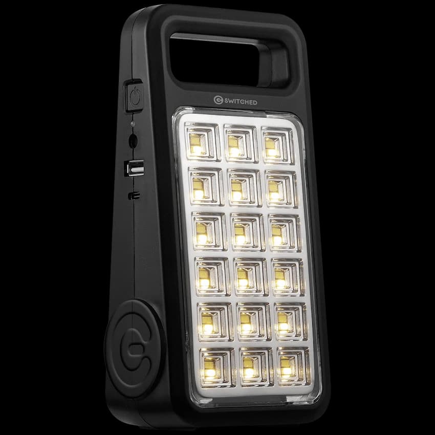 SWITCHED Aura Series - Rechargeable Lantern Lithium-Ion Battery 3