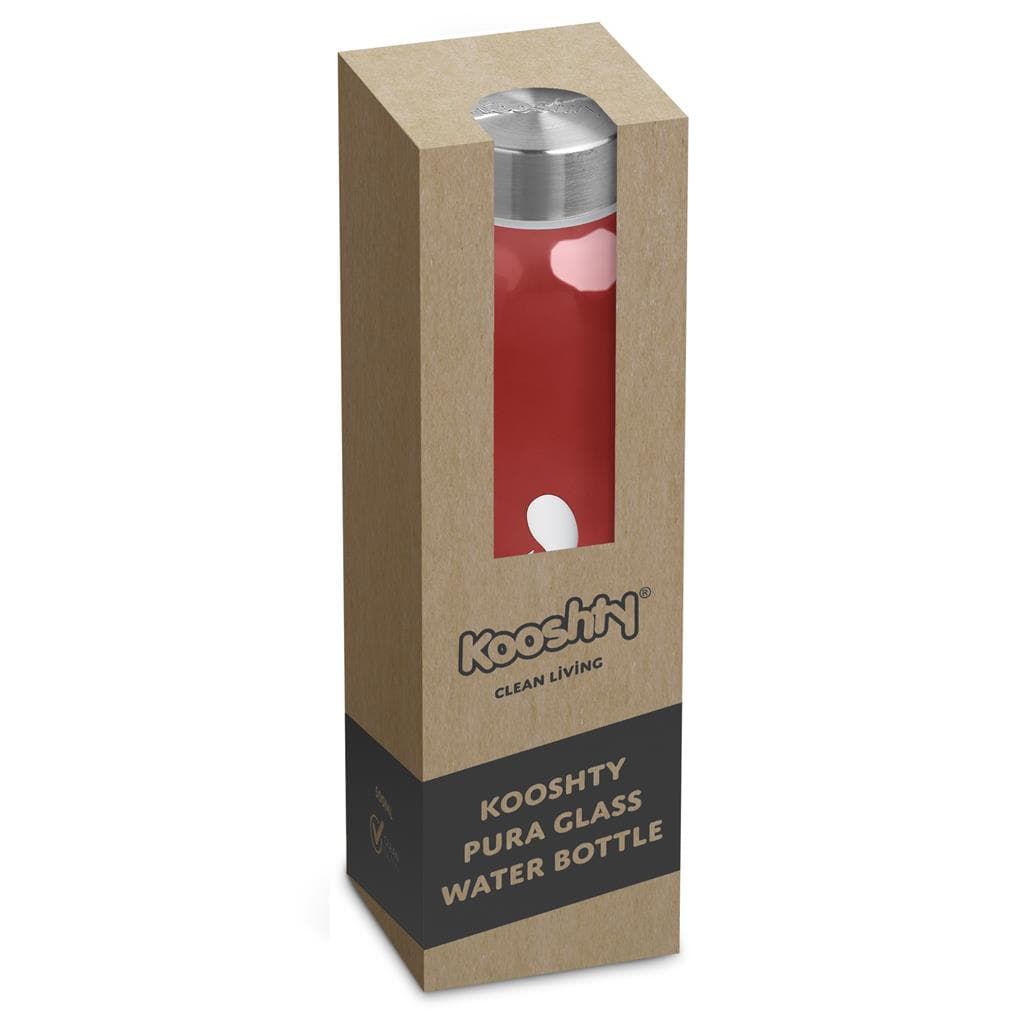 Kooshty Pura Glass Water Bottle - 500ML 24