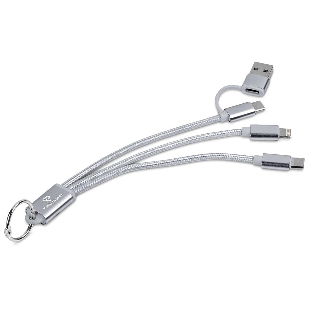 Altitude Chango 4-in-1 Charging cable - Silver