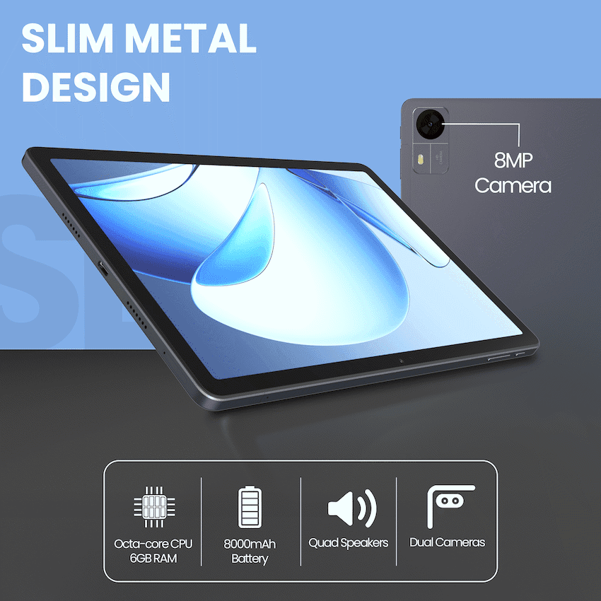 Volkano Cosmic Series 11" 4G Tablet 4