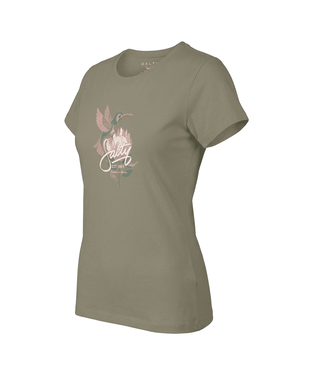 Salty Womens T-Shirt Sunbird
