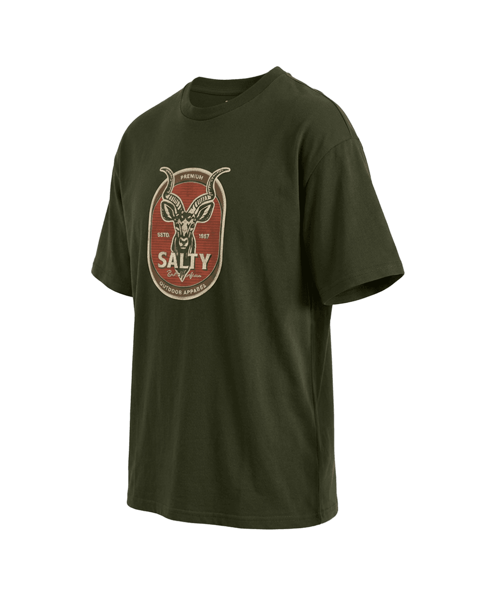 Salty T-Shirt Kudu Lager