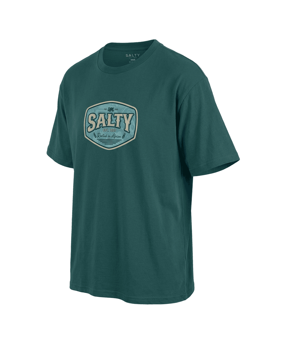 Salty T-Shirt Tractor Badge 1