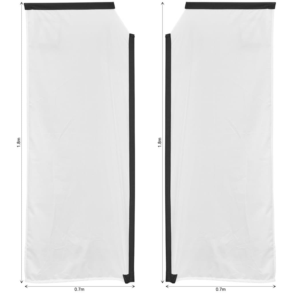 Legend 2m Sublimated Telescopic Double-Sided Flying Banner Skin (Excludes Hardware) 2