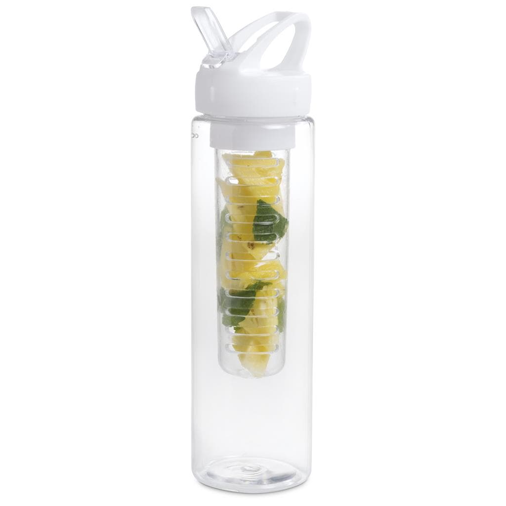 Zest Plastic Infuser Bottle - 750ml - Transparent - Transparent 2