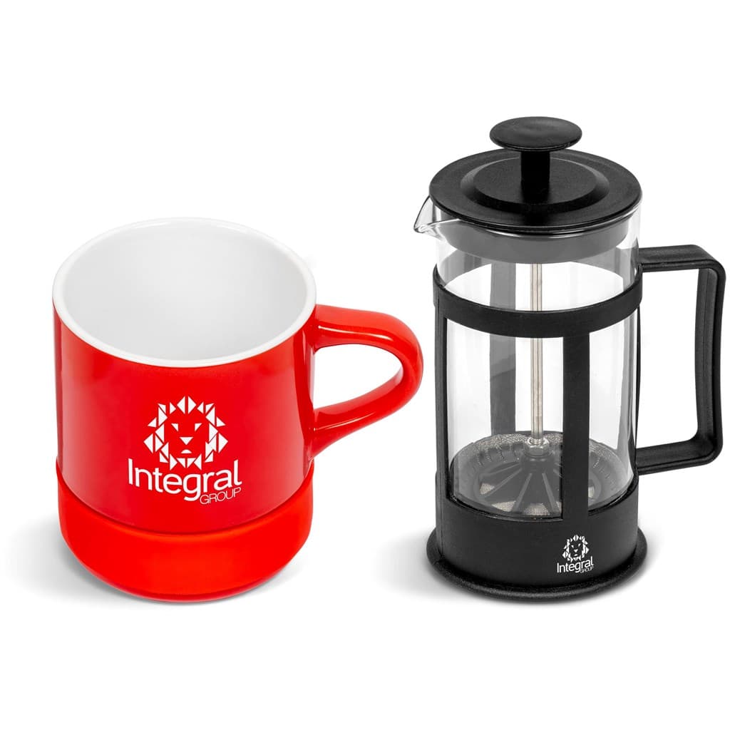 Kooshty Mixalot Match Koffee Set - 320ml - Red - Red 2