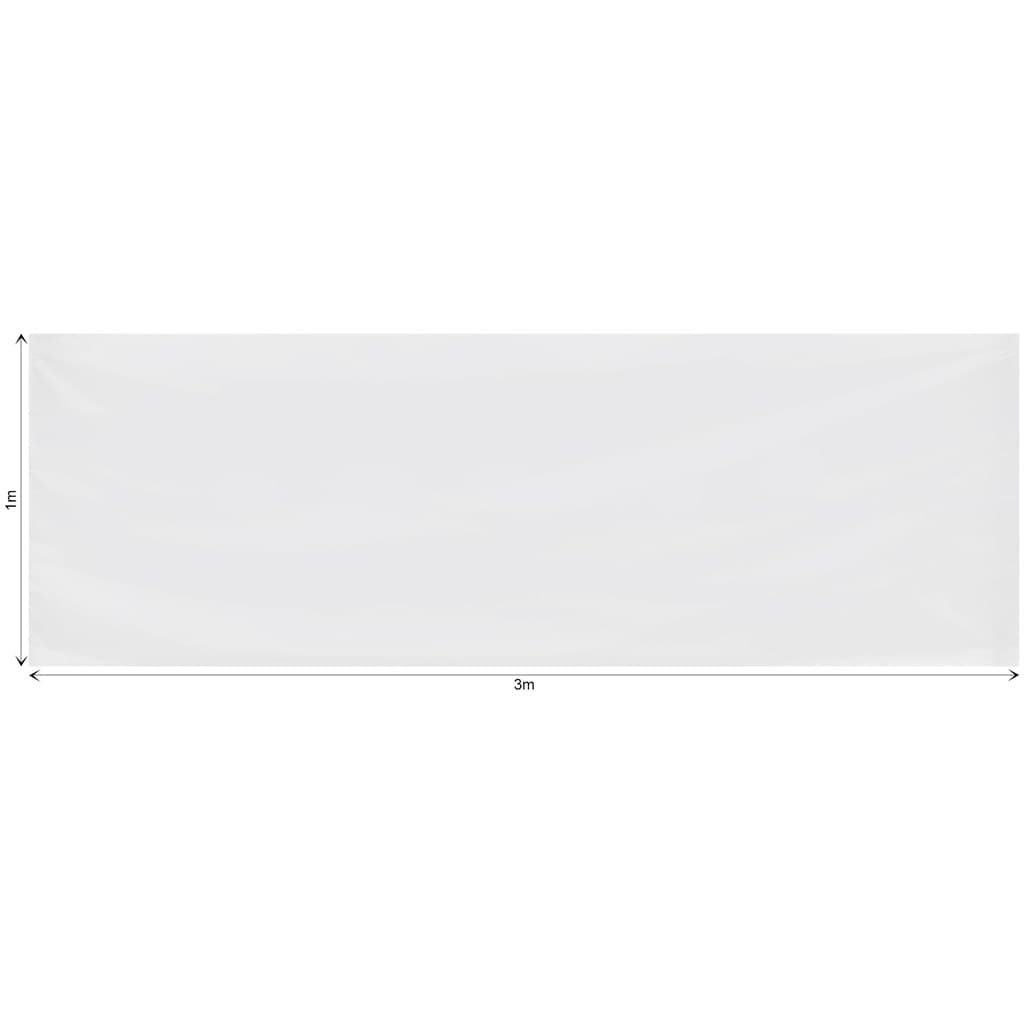 Ovation Sublimated Gazebo 6m X 3m - Short Side Half-Wall  (Excludes Hardware) 2