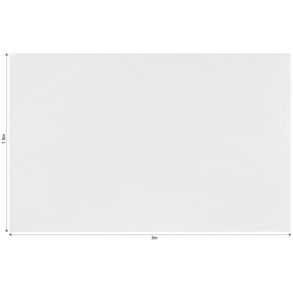 Ovation Sublimated Gazebo 4.5m X 3m - Short Side Full-Wall (Excludes Hardware) 2