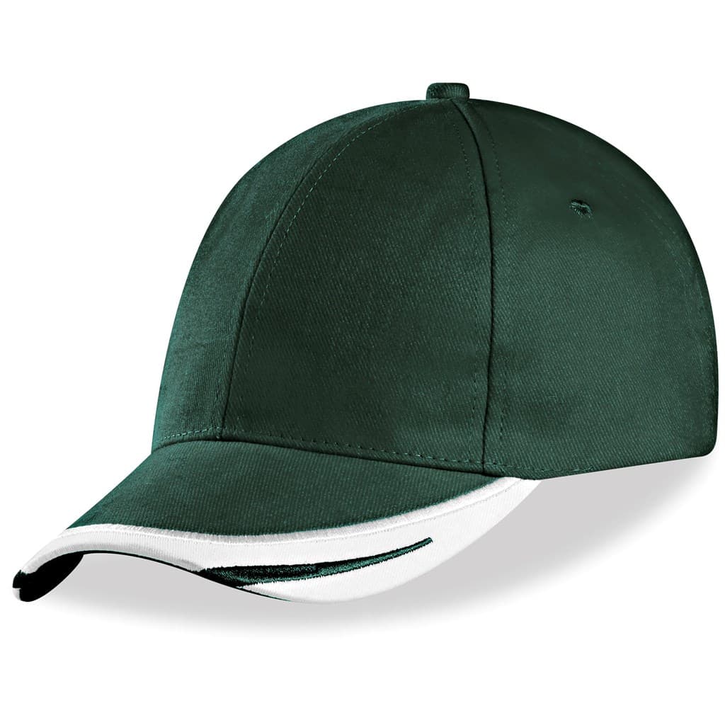Bronx Cap - 6 Panel - Green - Green