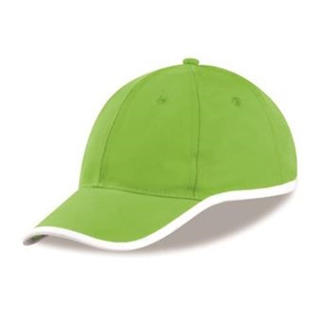 New Jersey Cap - 6 Panel - Lime - Lime 1