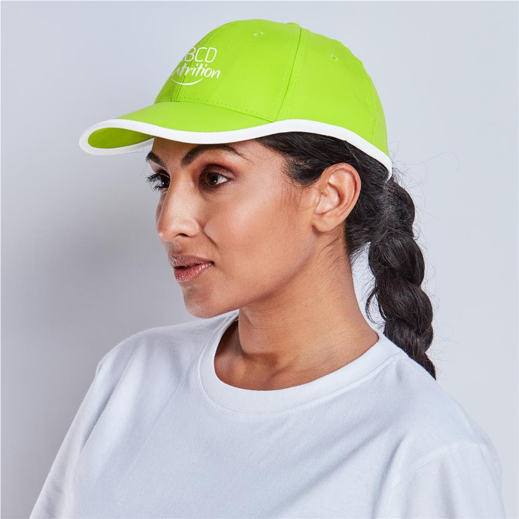 New Jersey Cap - 6 Panel - Lime - Lime 4