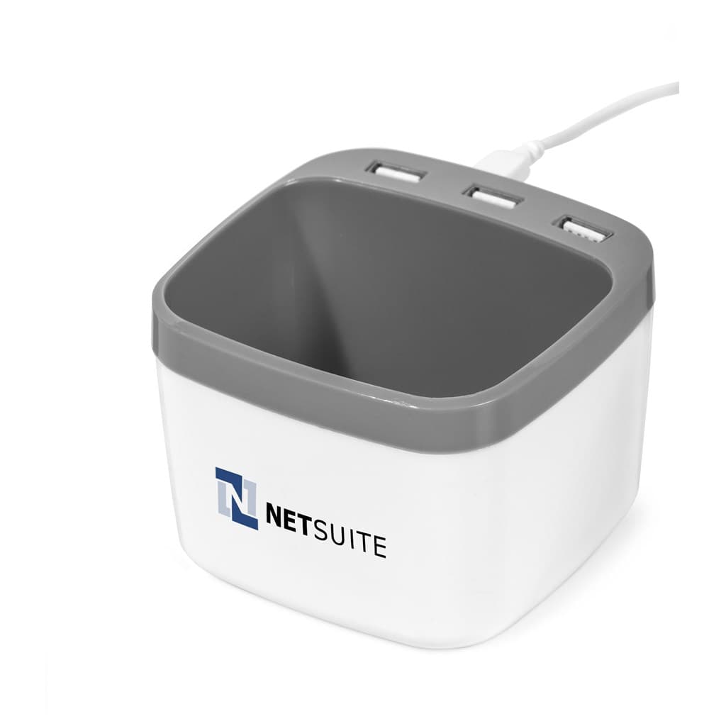 Kubelink Desk Caddy & USB Hub 5