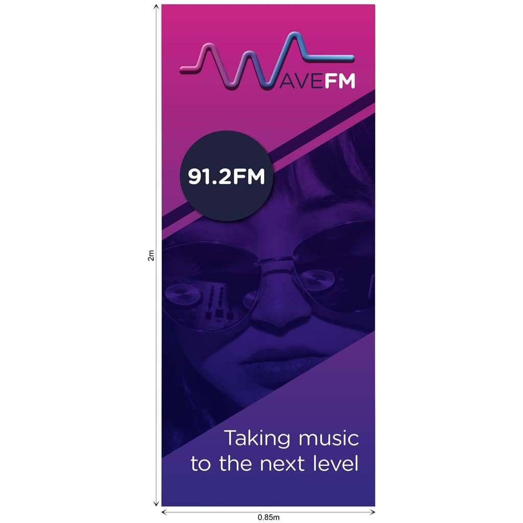 Pull-Up Banner Layflat PVC Skin (Excludes Hardware) 1