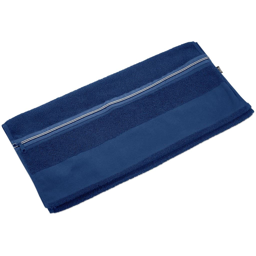 Slazenger Wembley Gym Towel - Navy - Navy 4