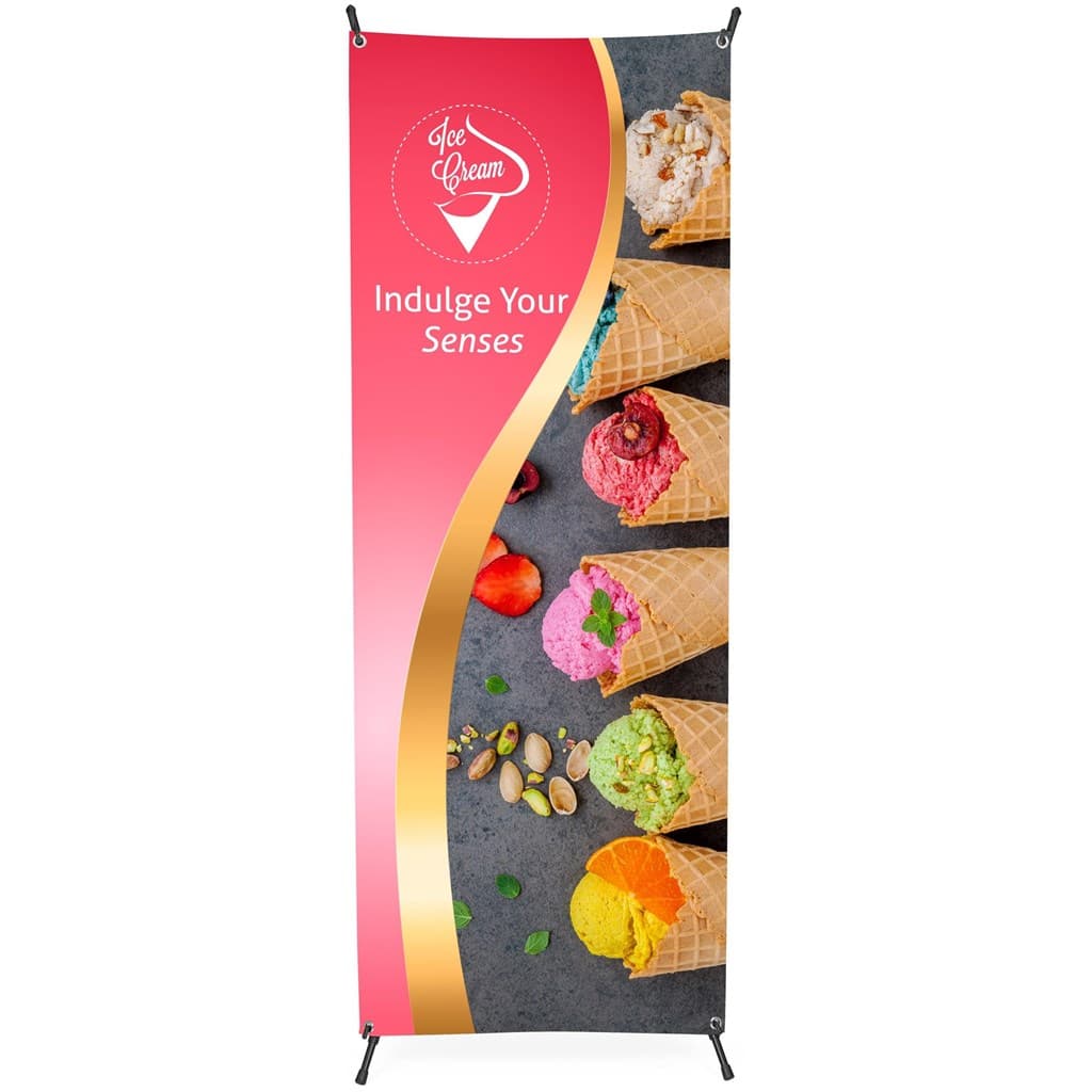 Champion Layflat PVC X-Banner 60cm x 160cm 4