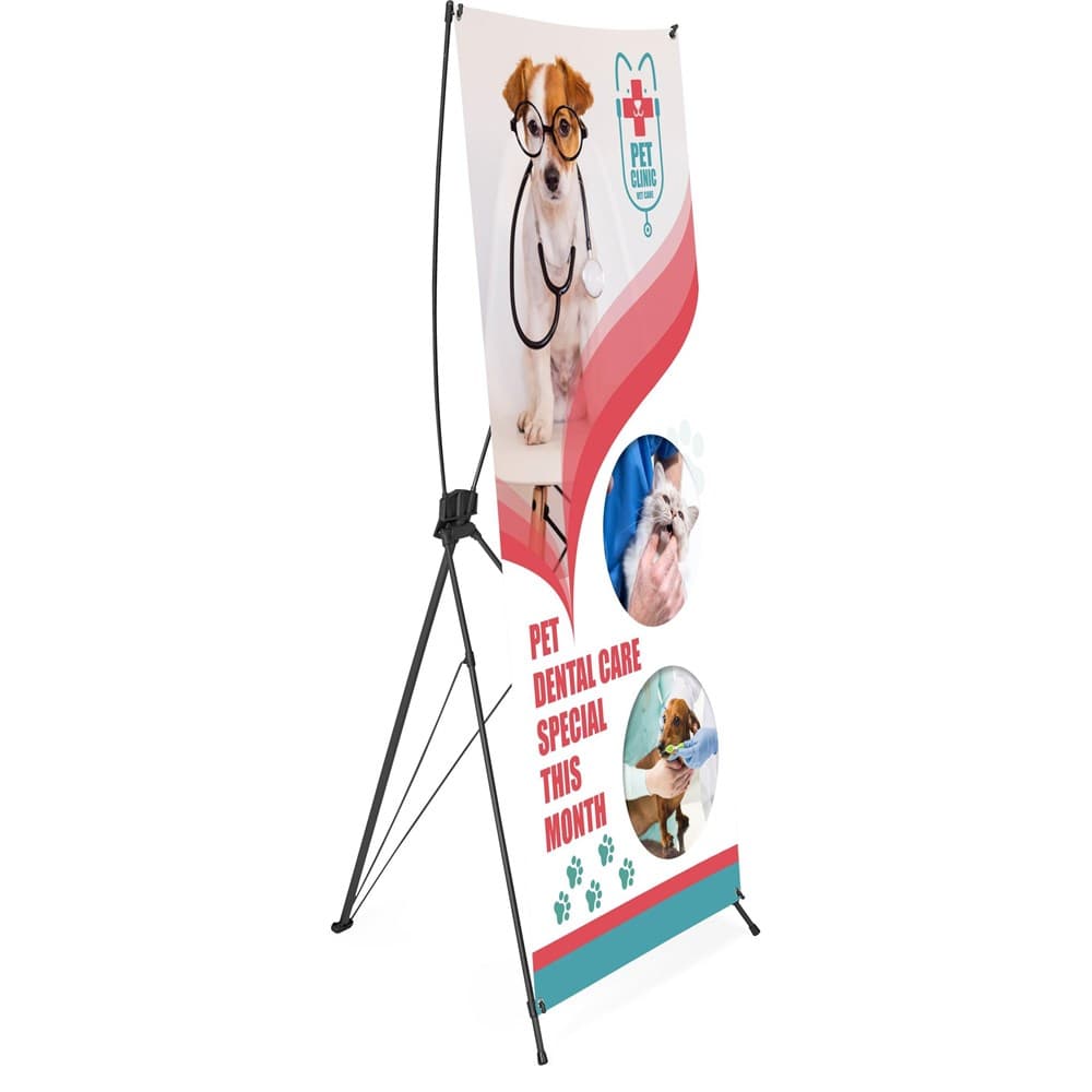 Champion Layflat PVC X-Banner 80cm x 180cm 1