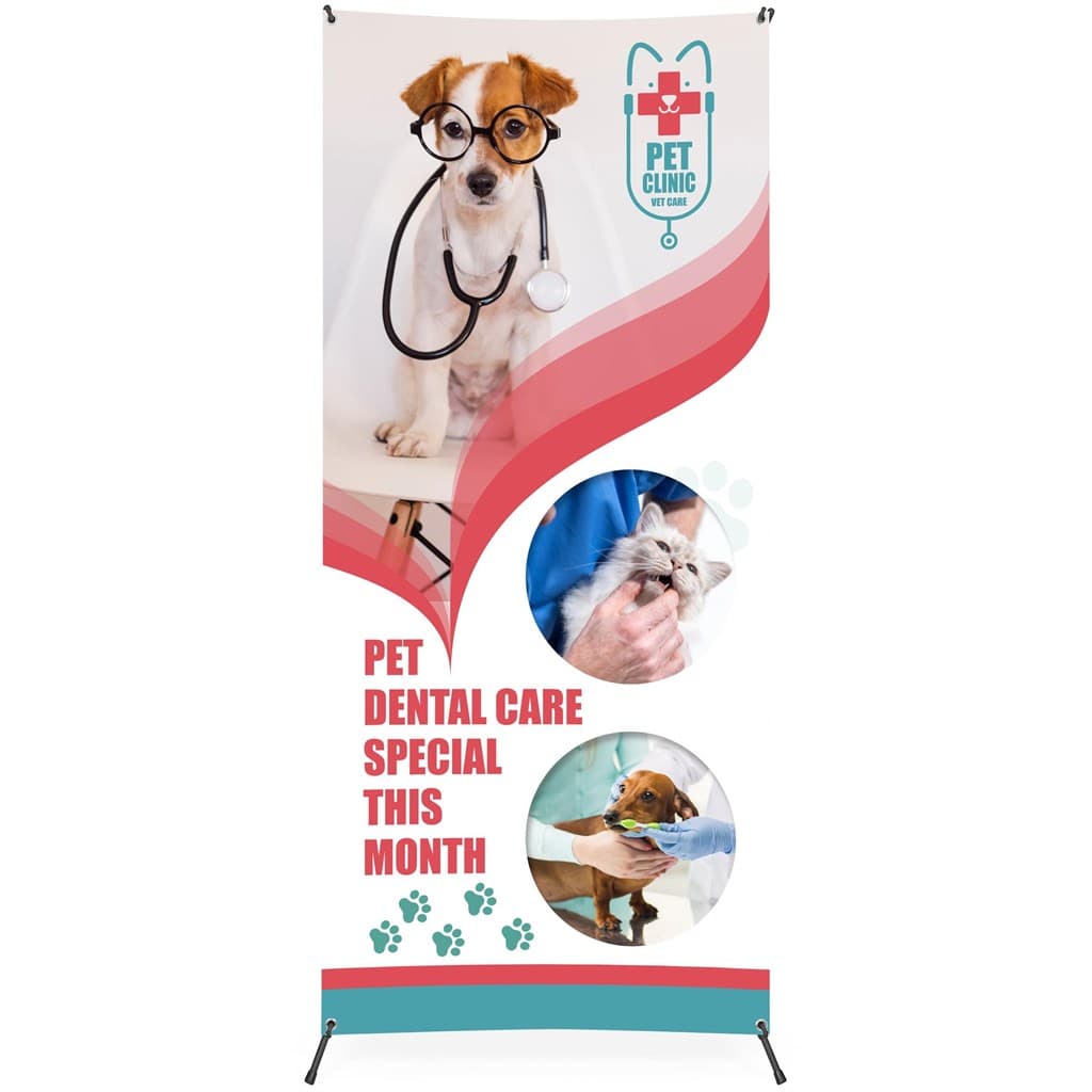 Champion Layflat PVC X-Banner 80cm x 180cm 3