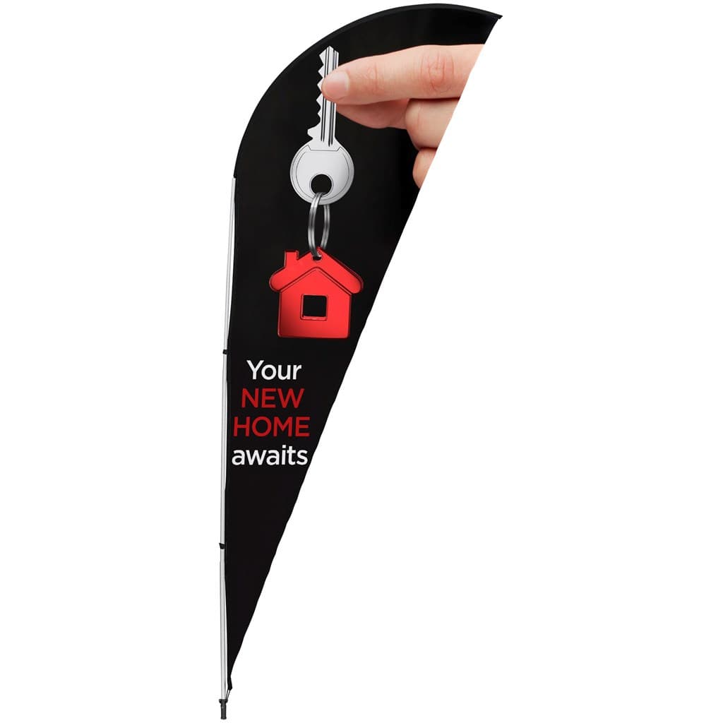 Legend 2m Sharkfin Flying Banner (Set of 2) 2