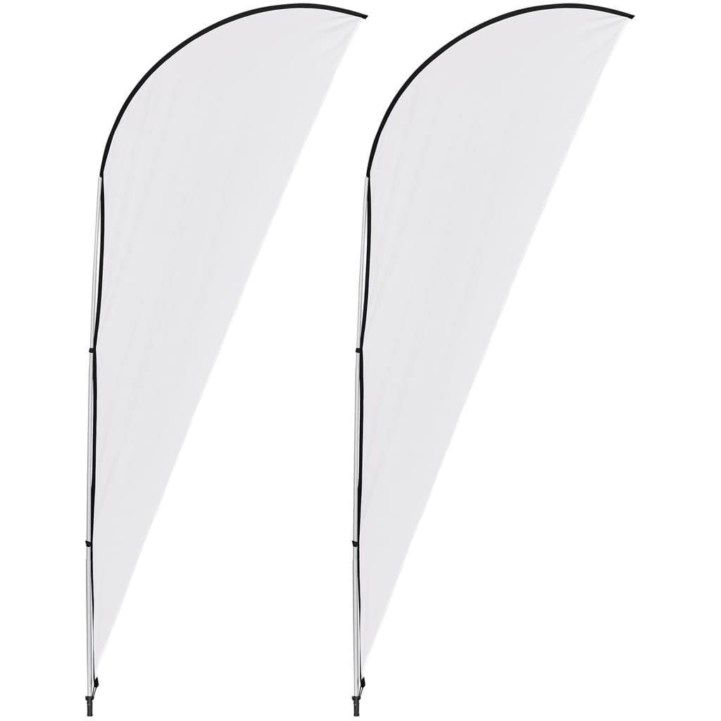 Legend 2m Sharkfin Flying Banner (Set of 2) 3